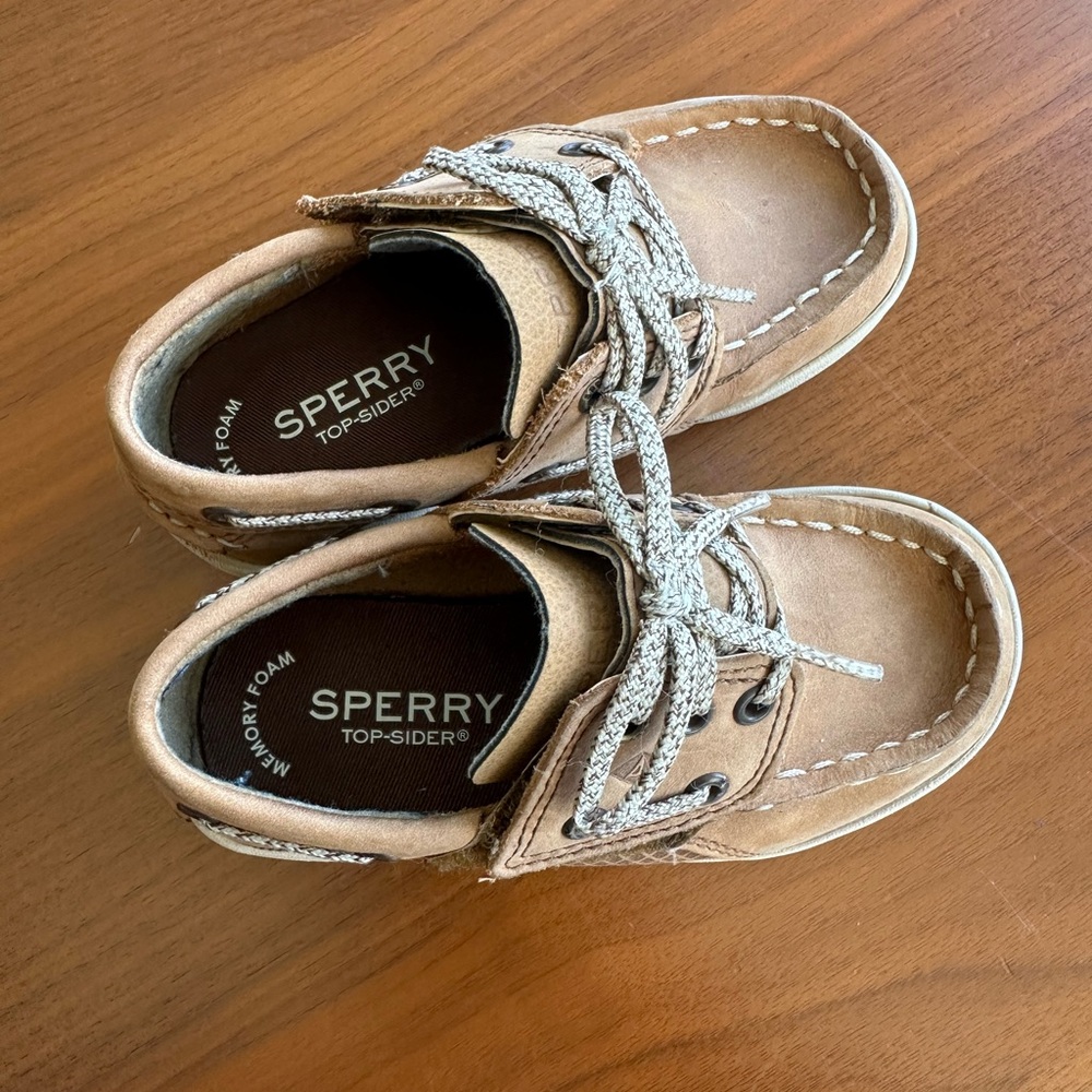 Sperry Kids Brown Boat Shoes